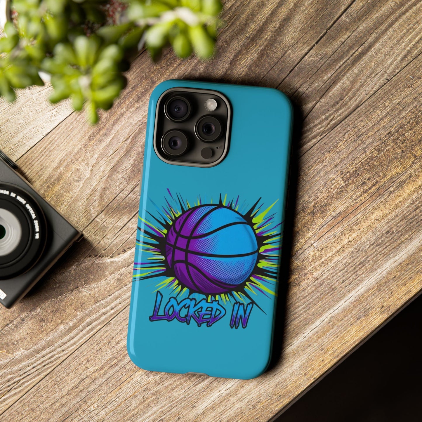 Locked In (turquoise) - Tough Case