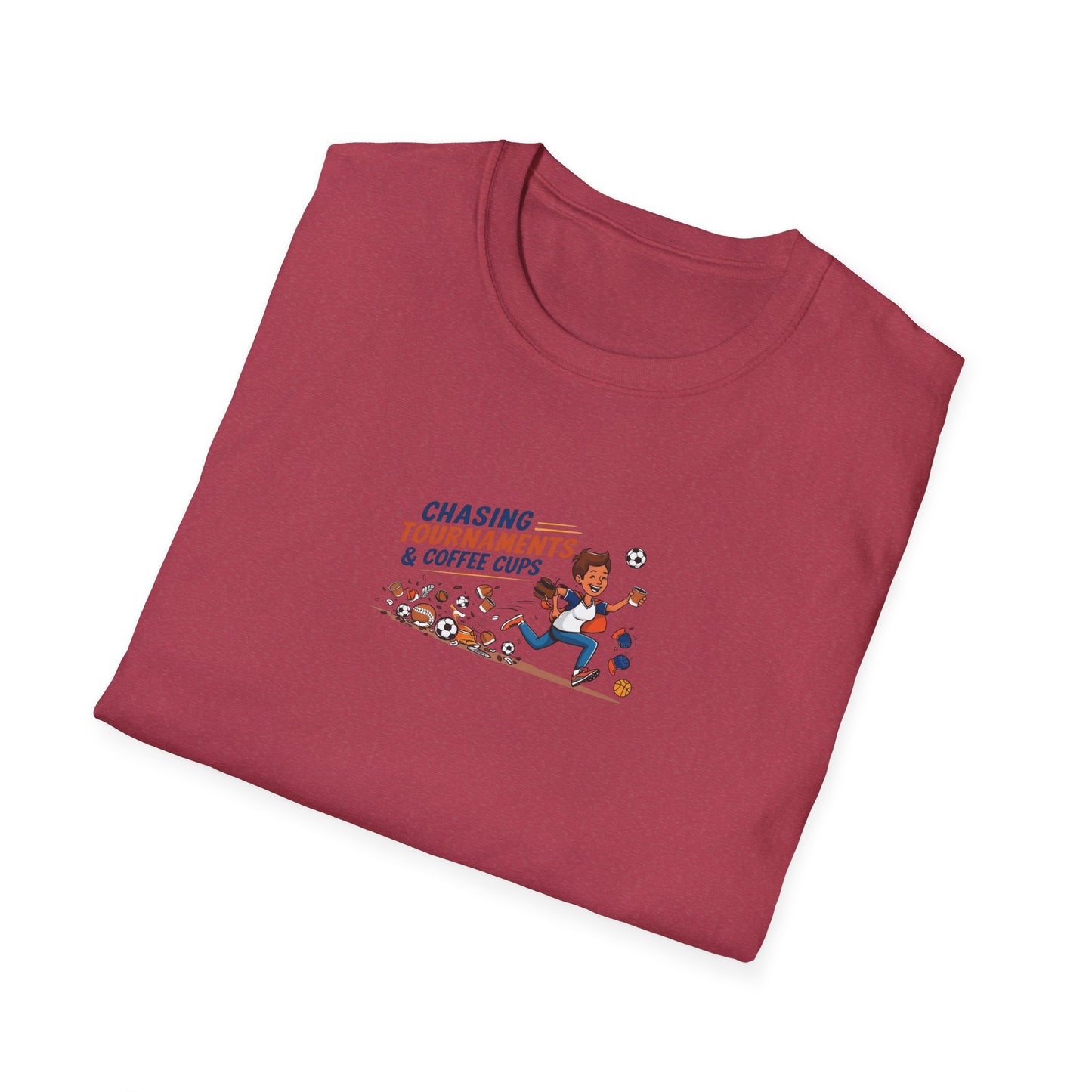 Chasing Tournaments & Coffee Cups - Softstyle Tee