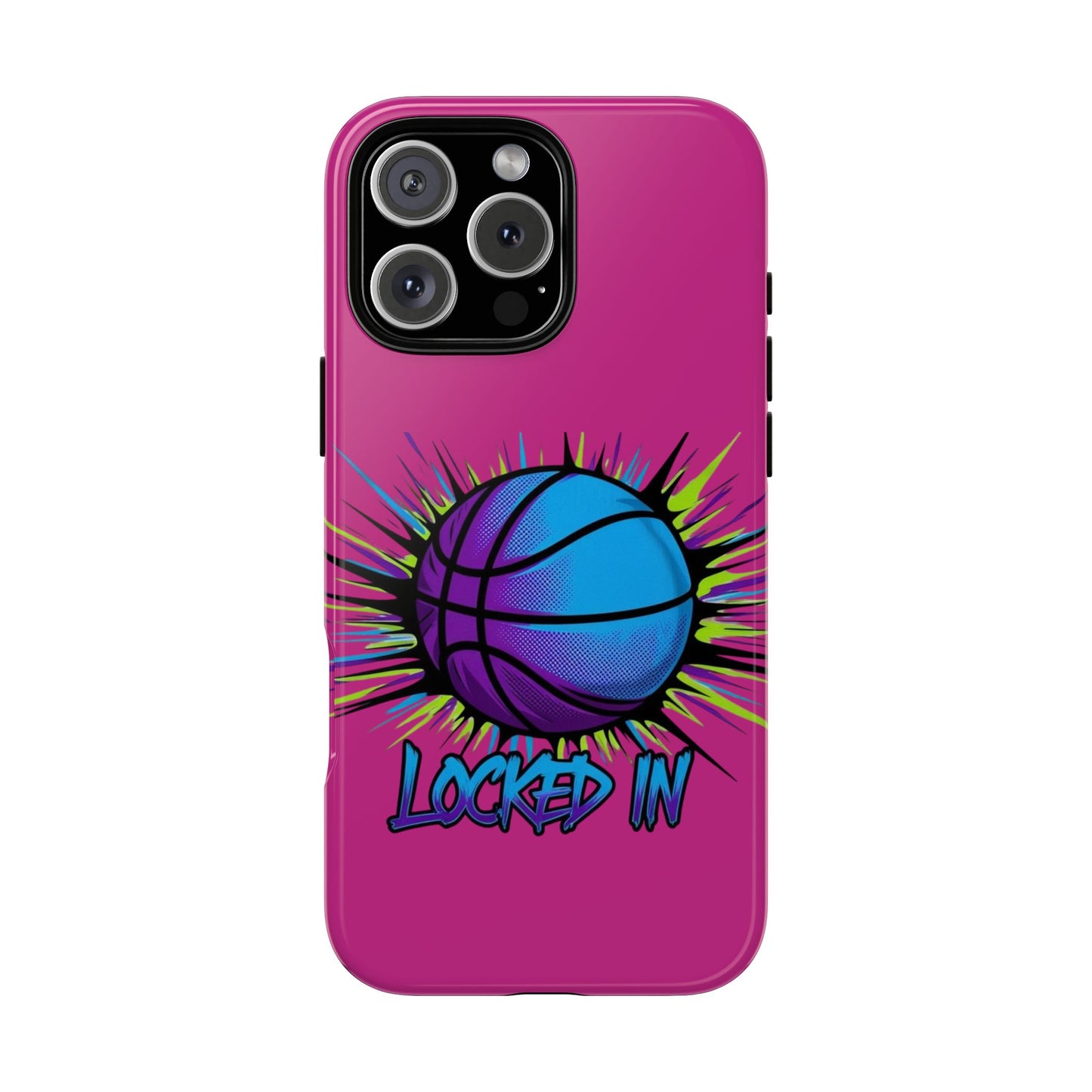 Locked In (pink) - Tough Case