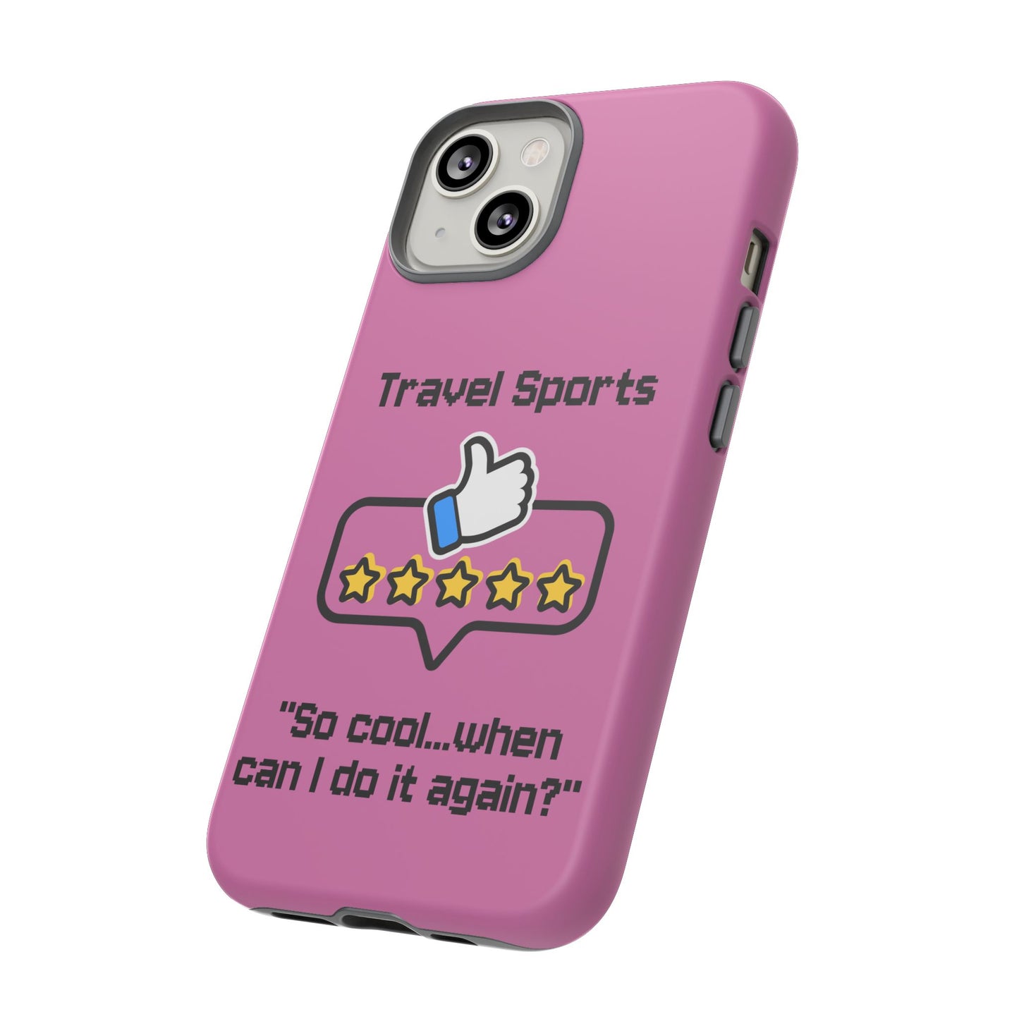 Travel Sports Five Star Review Pink - Tough Case