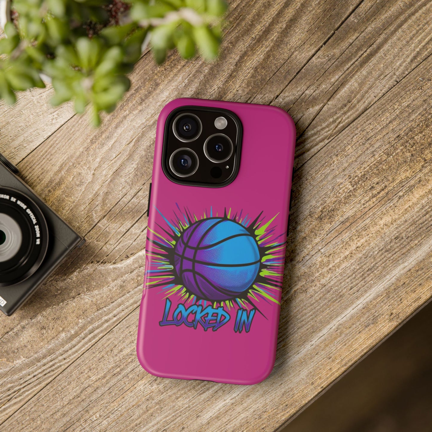 Locked In (pink) - Tough Case