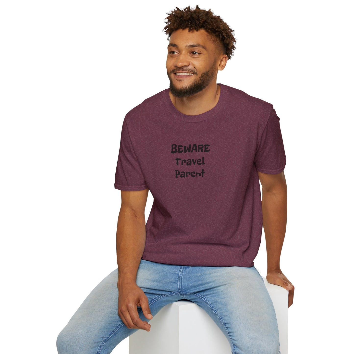 Beware Travel Parent - Sideline Softstyle Tee