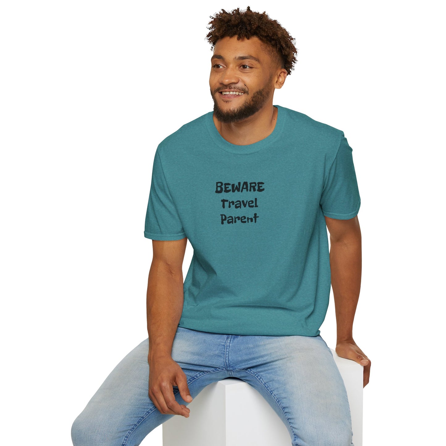 Beware Travel Parent - Sideline Softstyle Tee