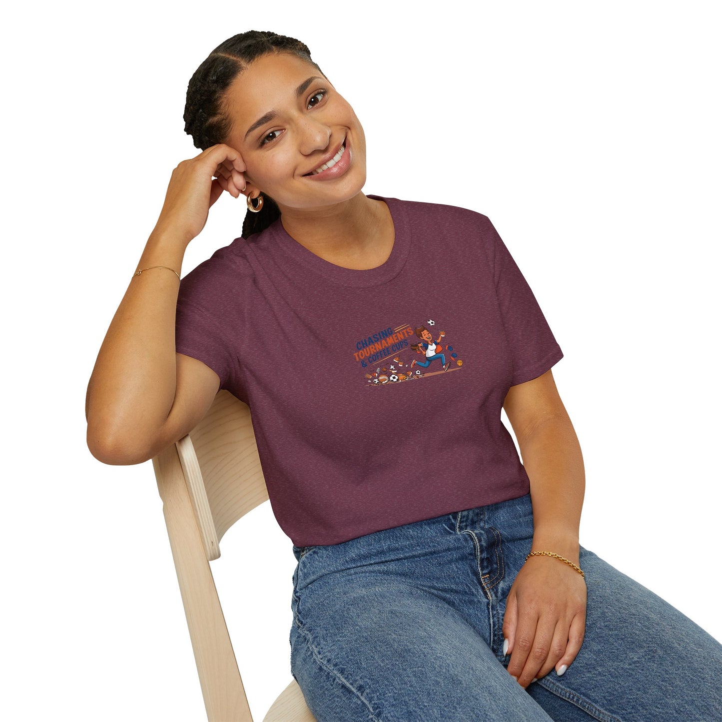 Chasing Tournaments & Coffee Cups - Softstyle Tee