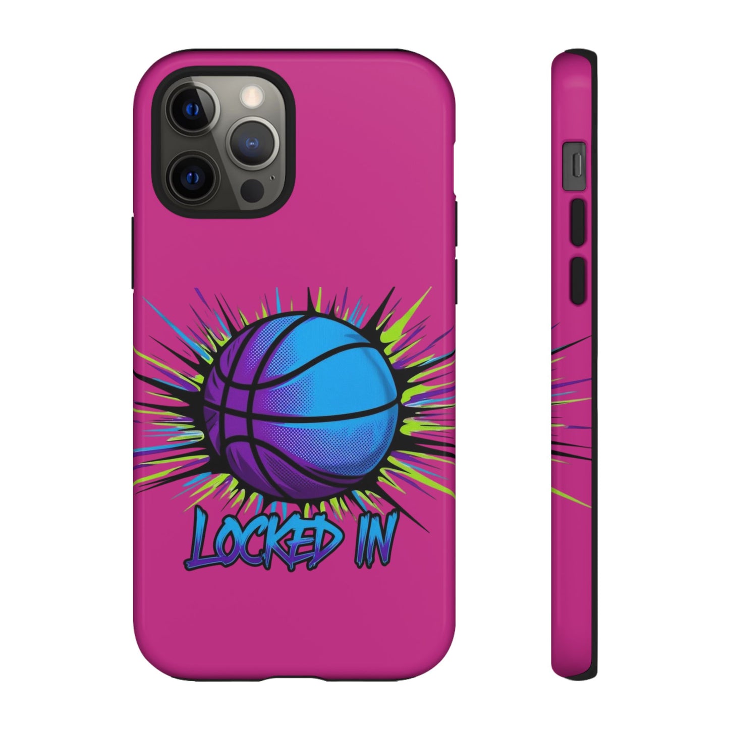 Locked In (pink) - Tough Case