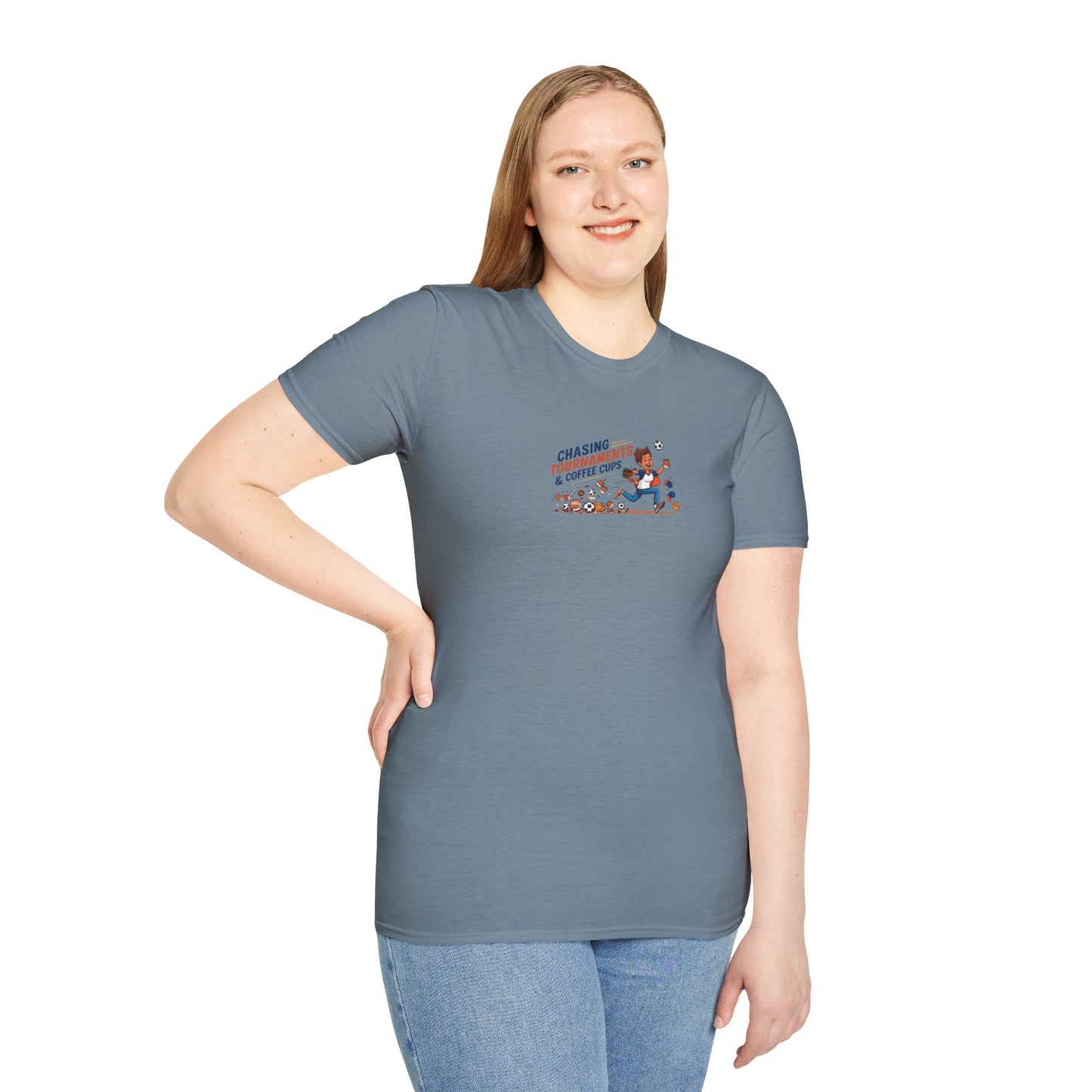 Chasing Tournaments & Coffee Cups - Softstyle Tee
