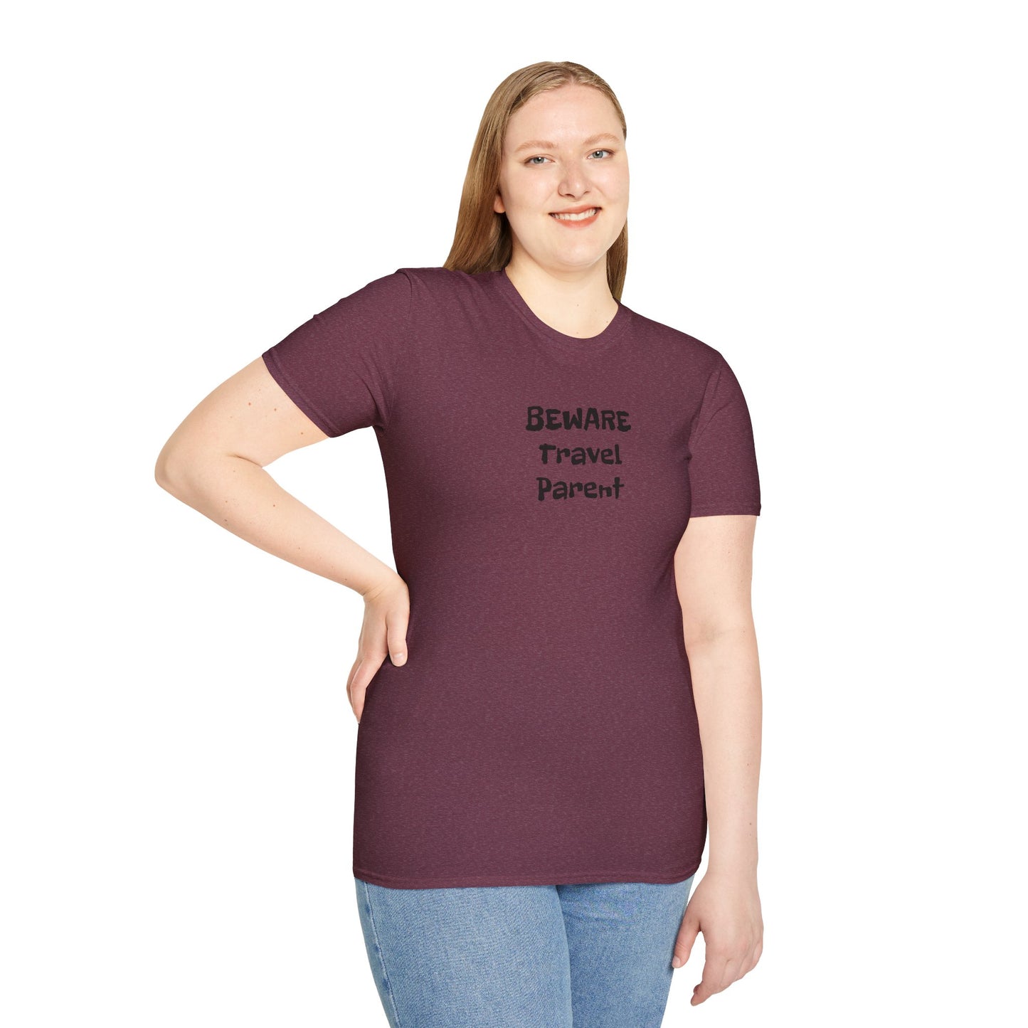 Beware Travel Parent - Sideline Softstyle Tee