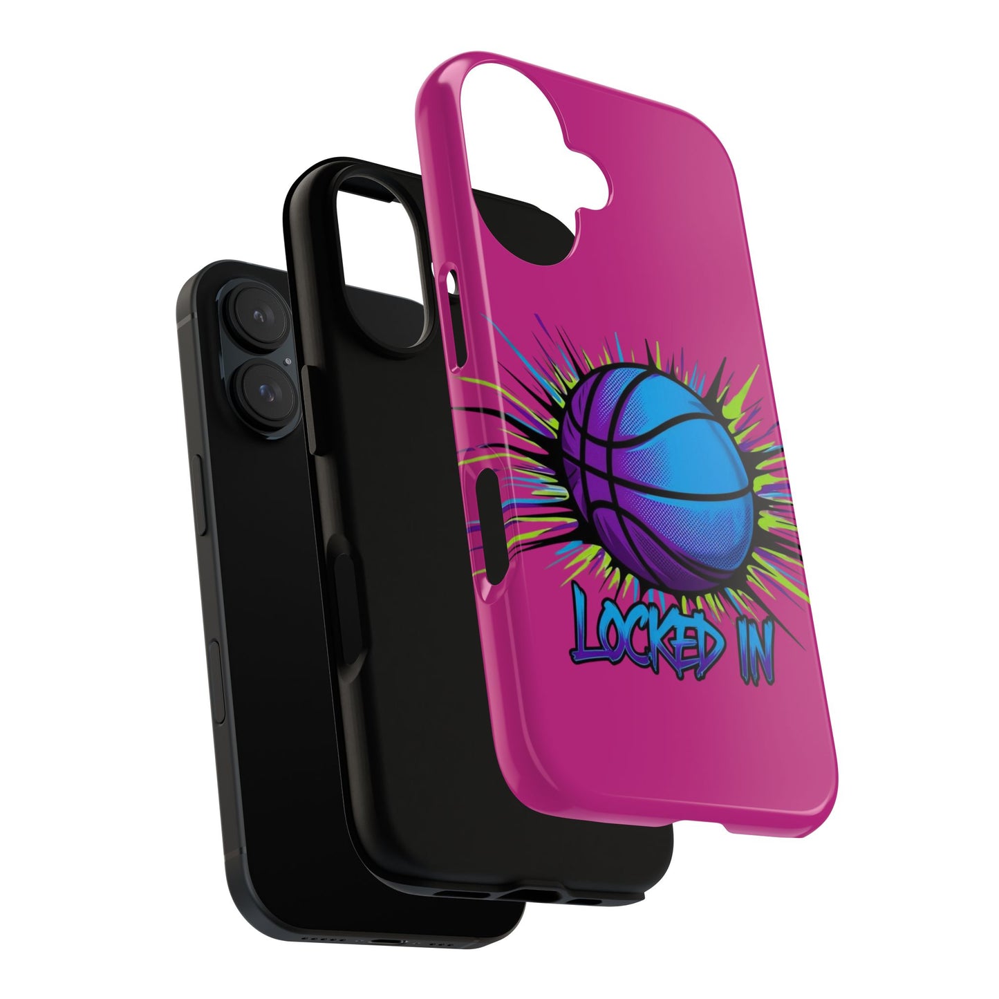 Locked In (pink) - Tough Case