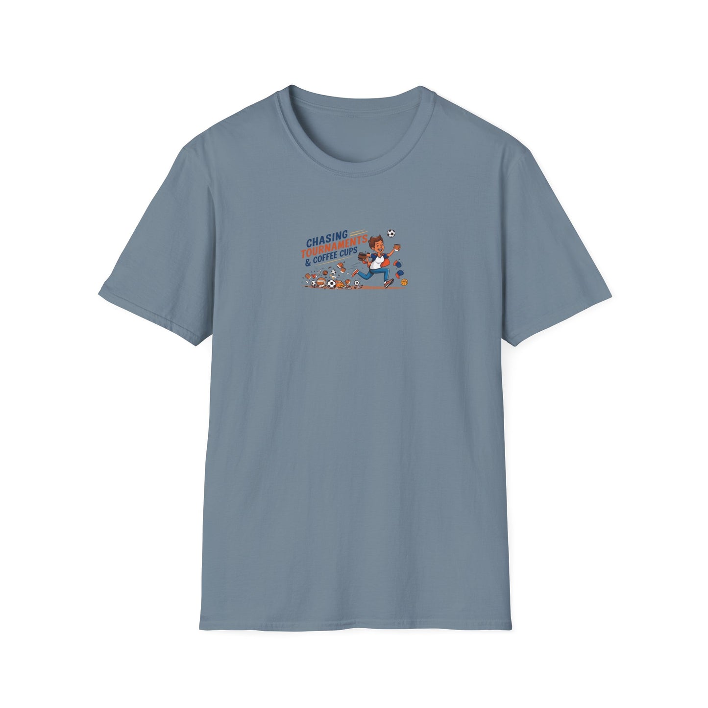 Chasing Tournaments & Coffee Cups - Softstyle Tee