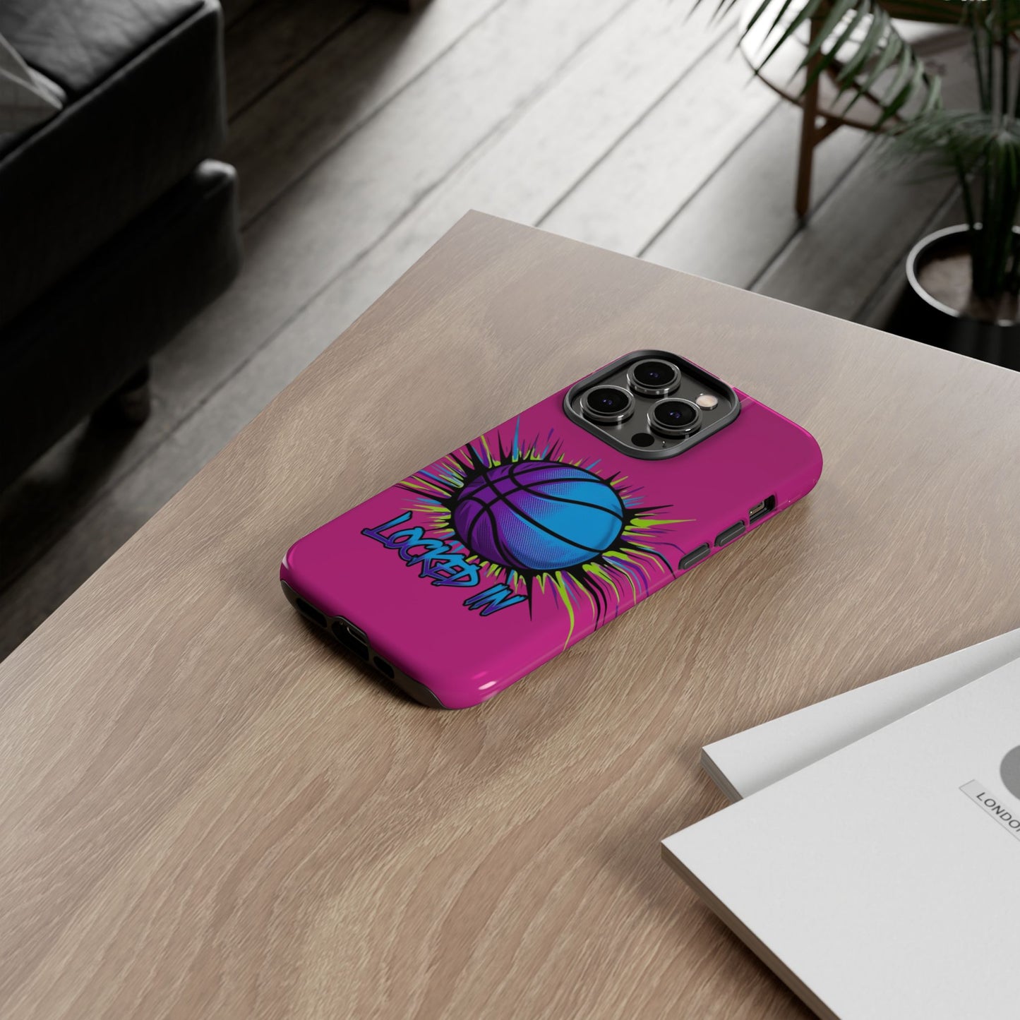Locked In (pink) - Tough Case