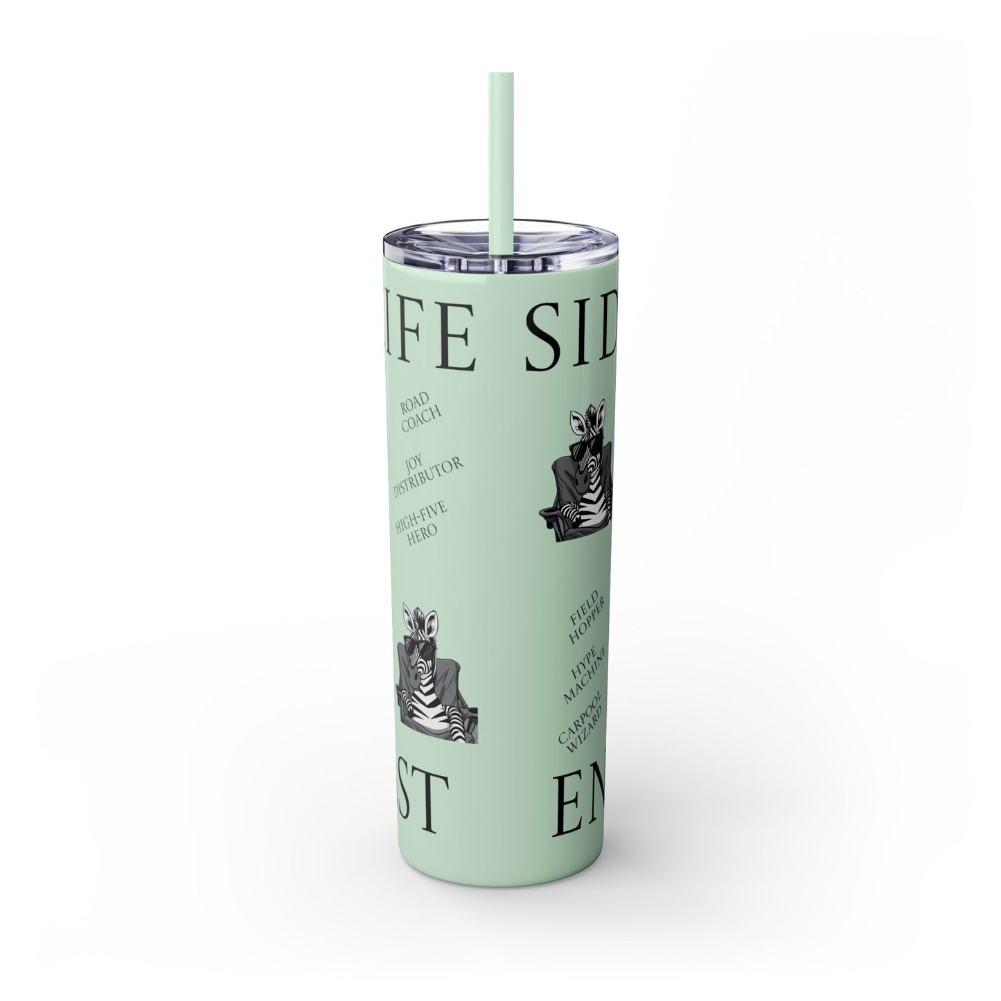Sideline Life - 20oz Skinny Tumbler with Straw