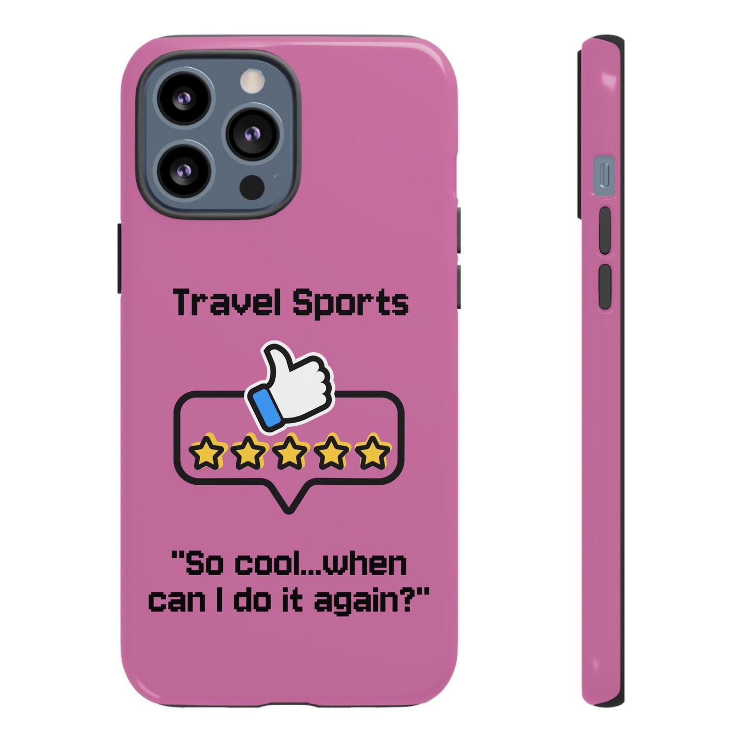 Travel Sports Five Star Review Pink - Tough Case
