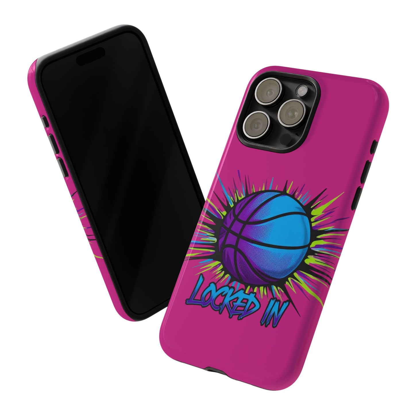 Locked In (pink) - Tough Case