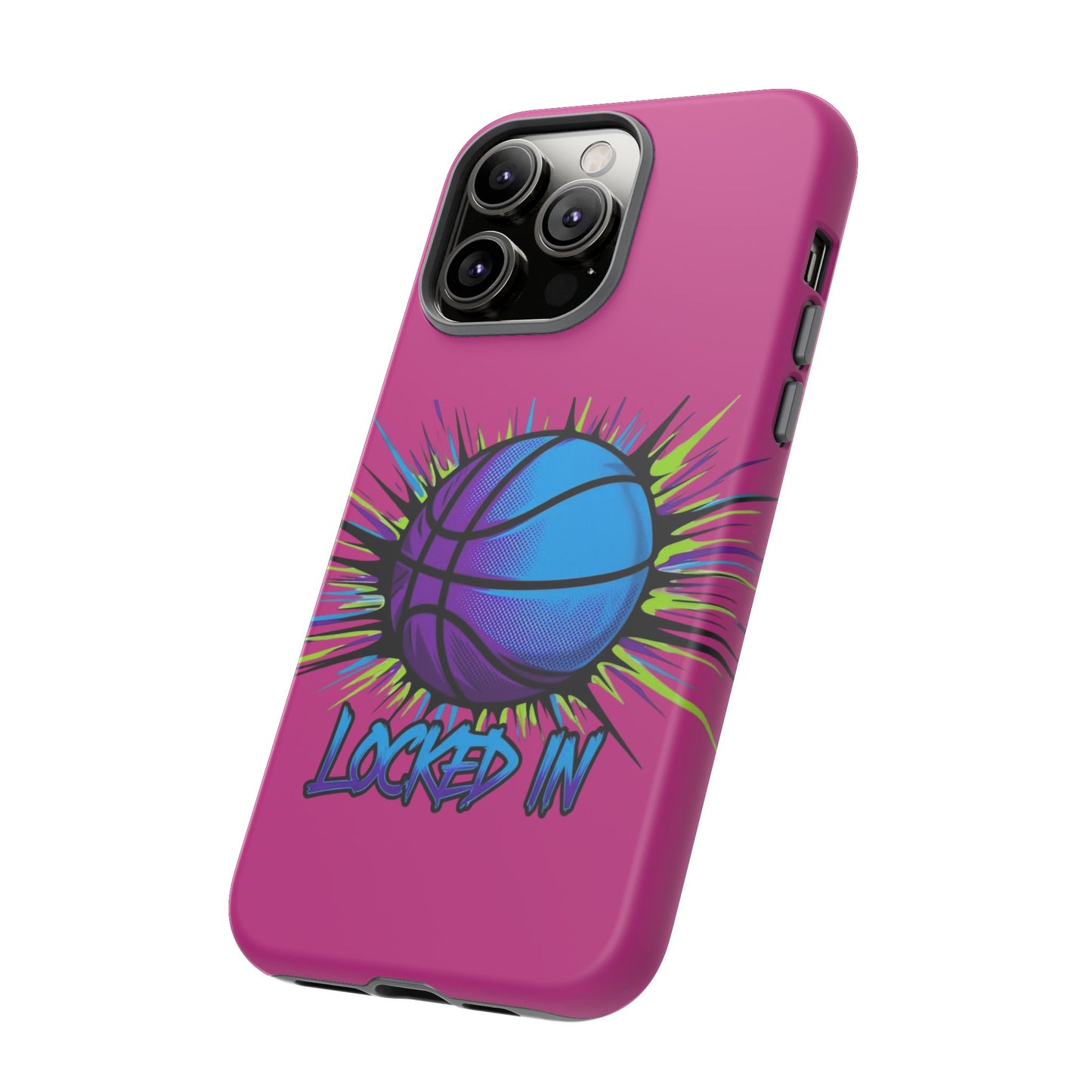 Locked In (pink) - Tough Case