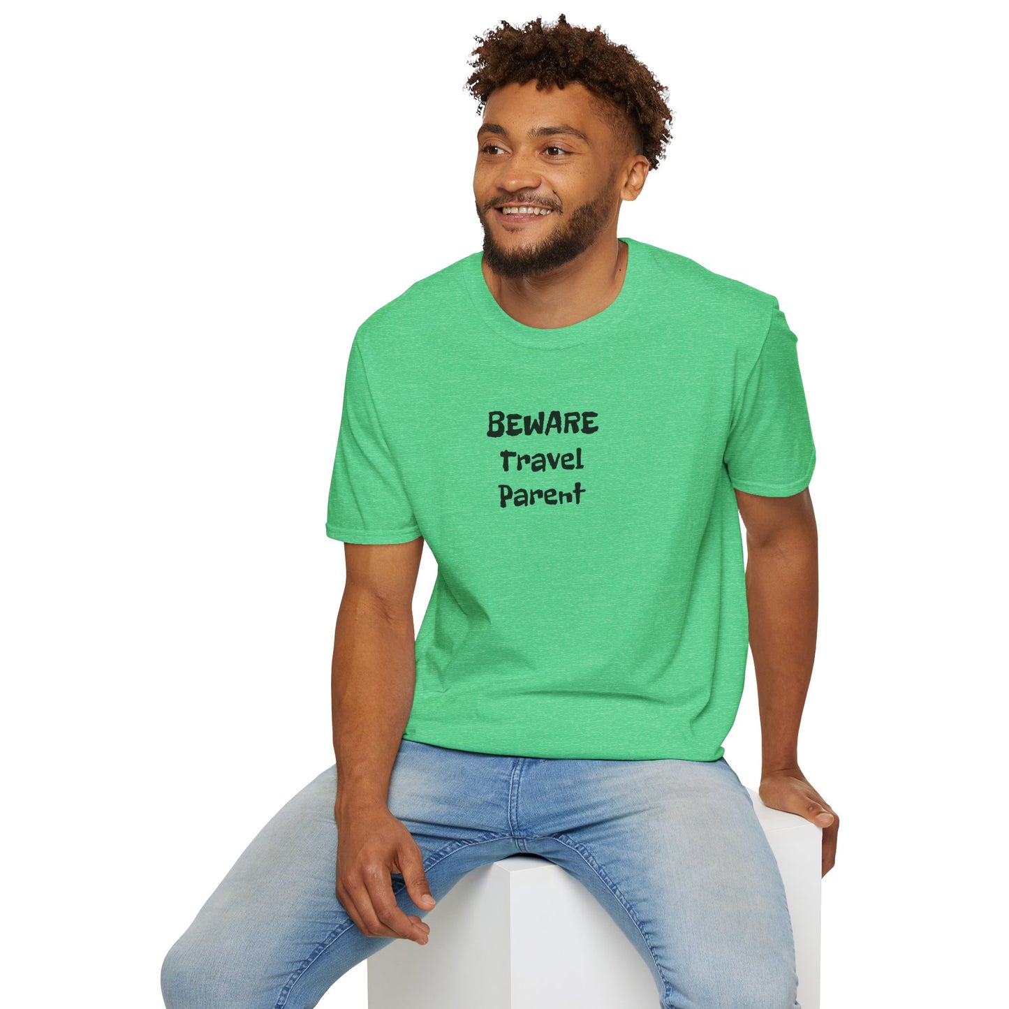 Beware Travel Parent - Sideline Softstyle Tee
