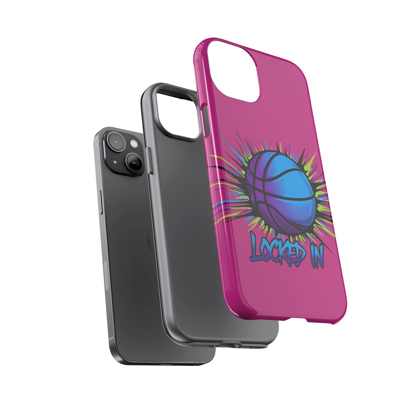 Locked In (pink) - Tough Case