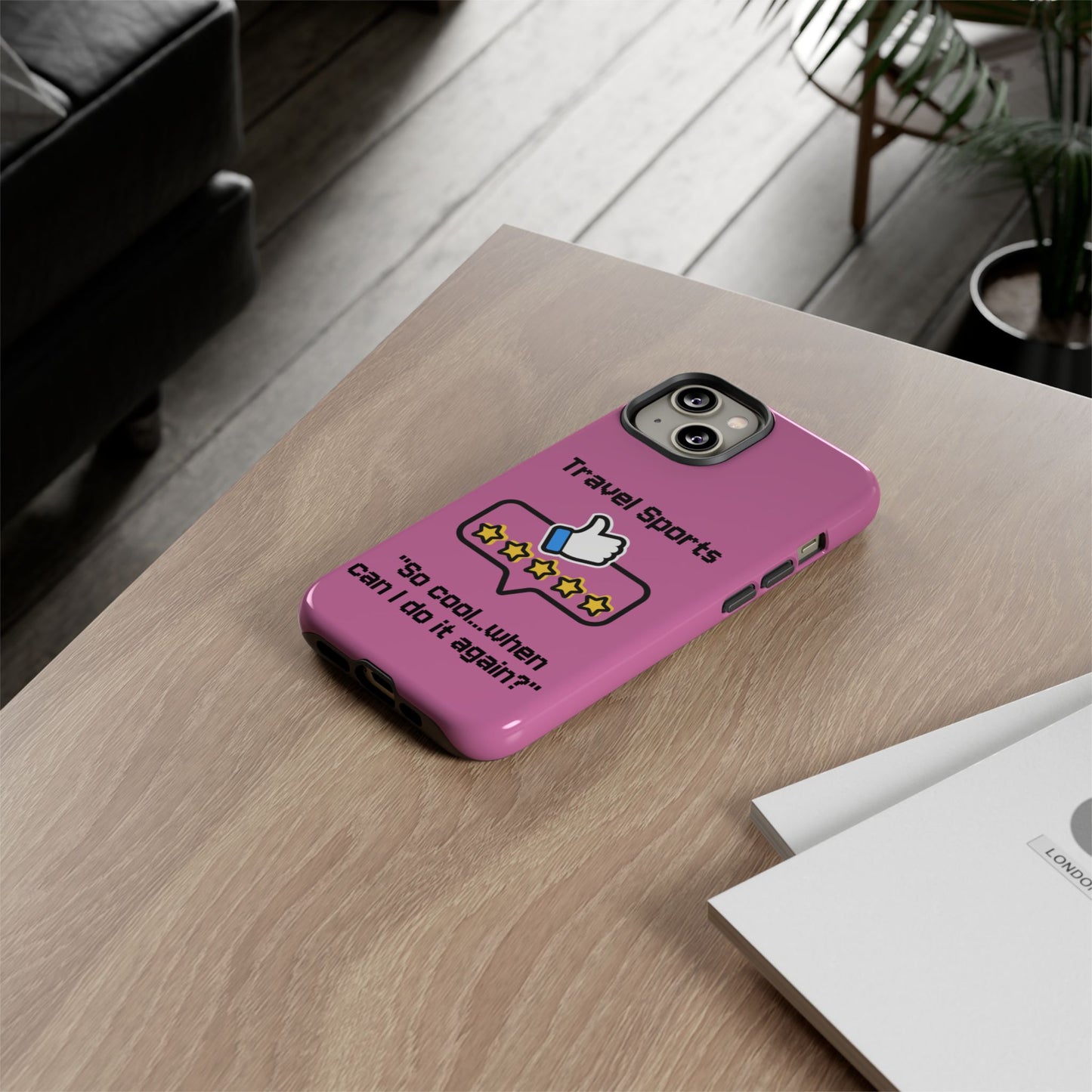 Travel Sports Five Star Review Pink - Tough Case