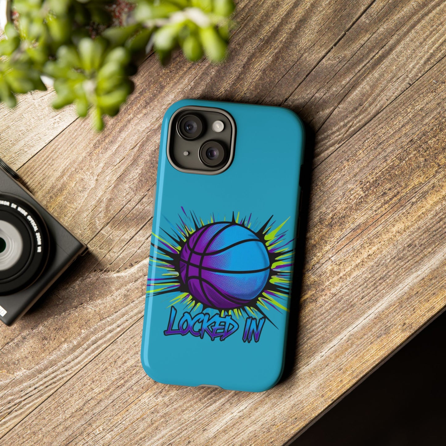 Locked In (turquoise) - Tough Case