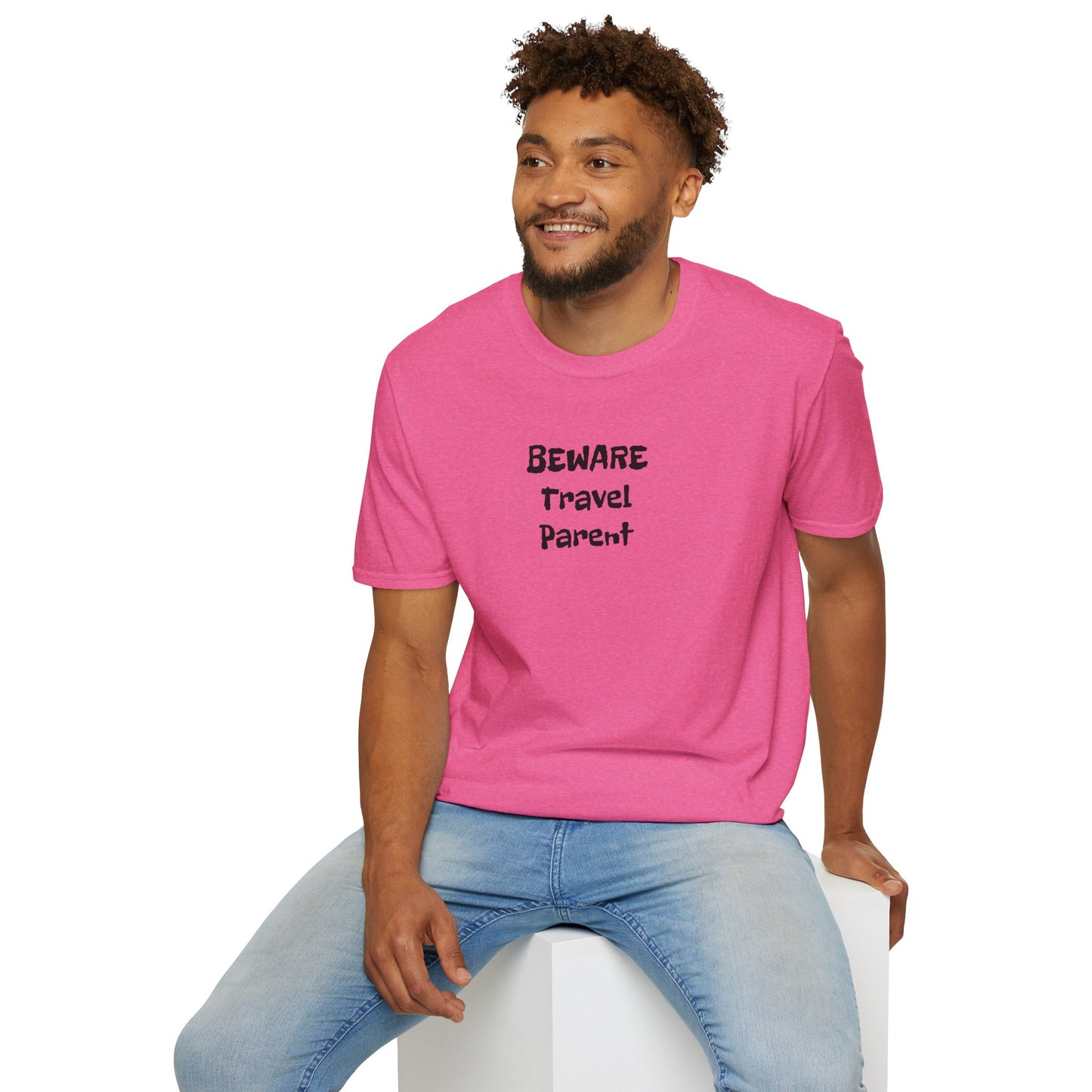 Beware Travel Parent - Sideline Softstyle Tee
