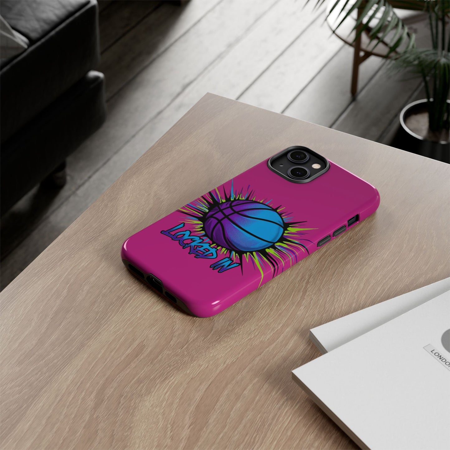 Locked In (pink) - Tough Case