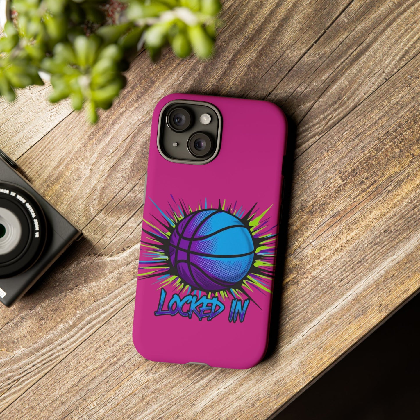 Locked In (pink) - Tough Case
