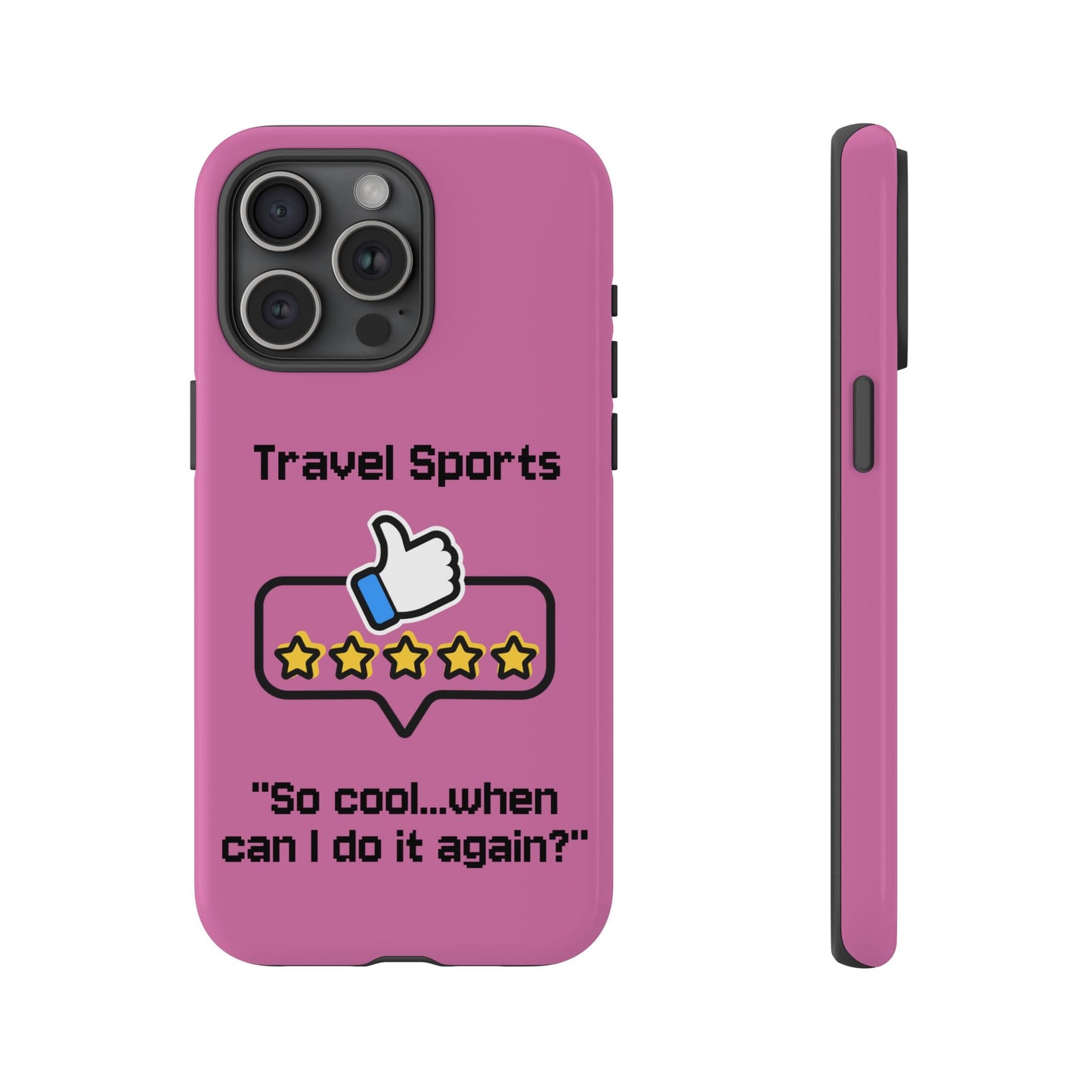 Travel Sports Five Star Review Pink - Tough Case