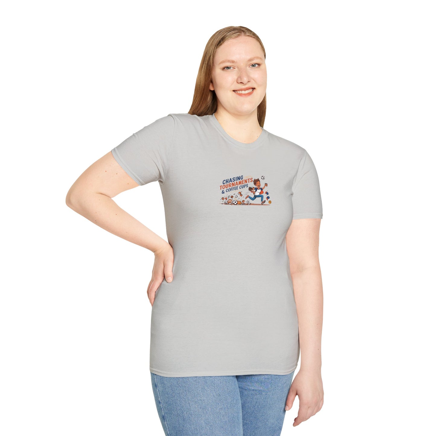 Chasing Tournaments & Coffee Cups - Softstyle Tee