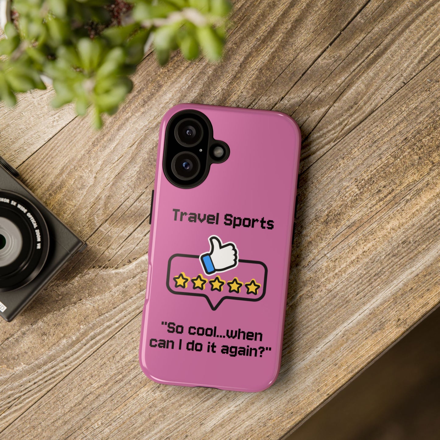Travel Sports Five Star Review Pink - Tough Case