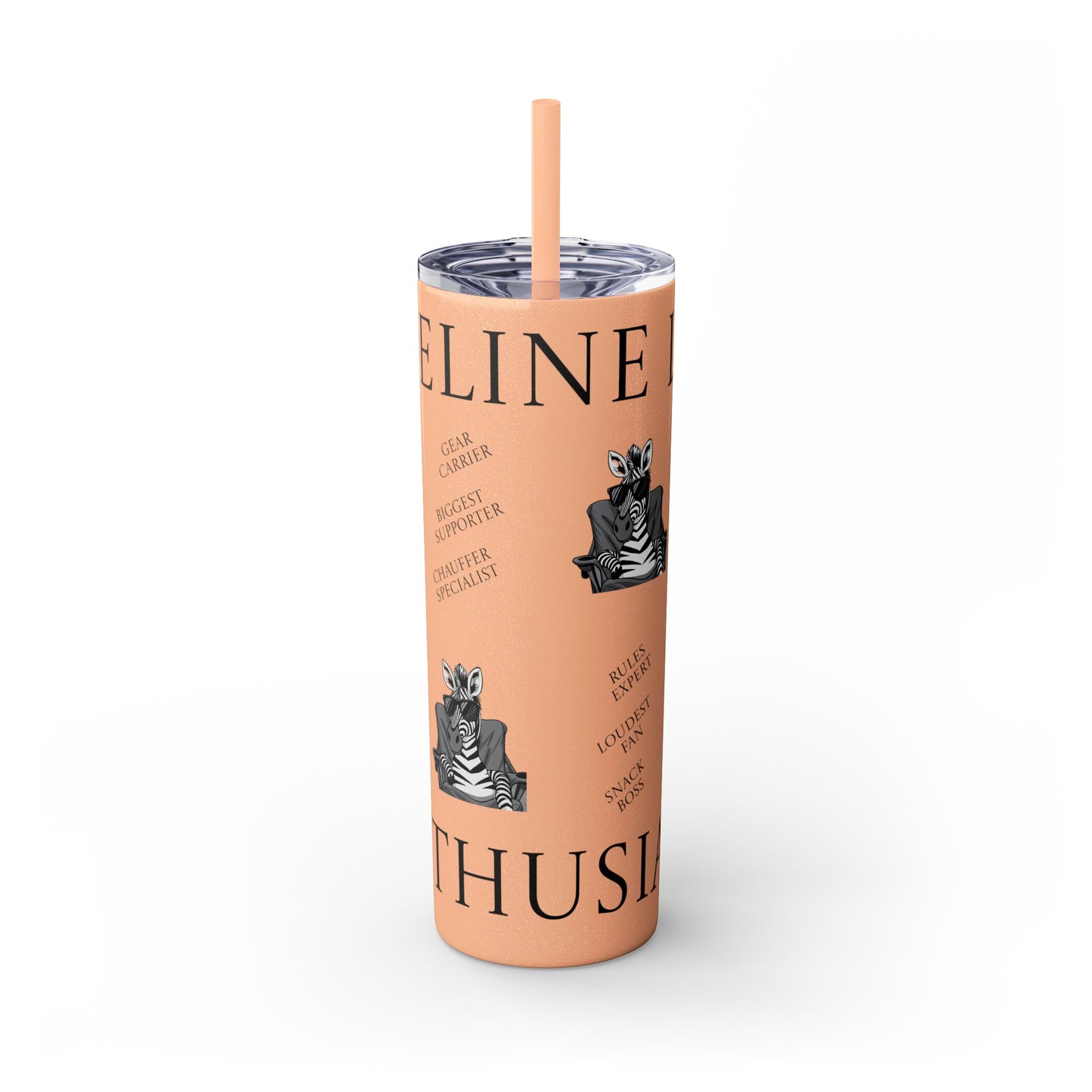 Sideline Life - 20oz Skinny Tumbler with Straw