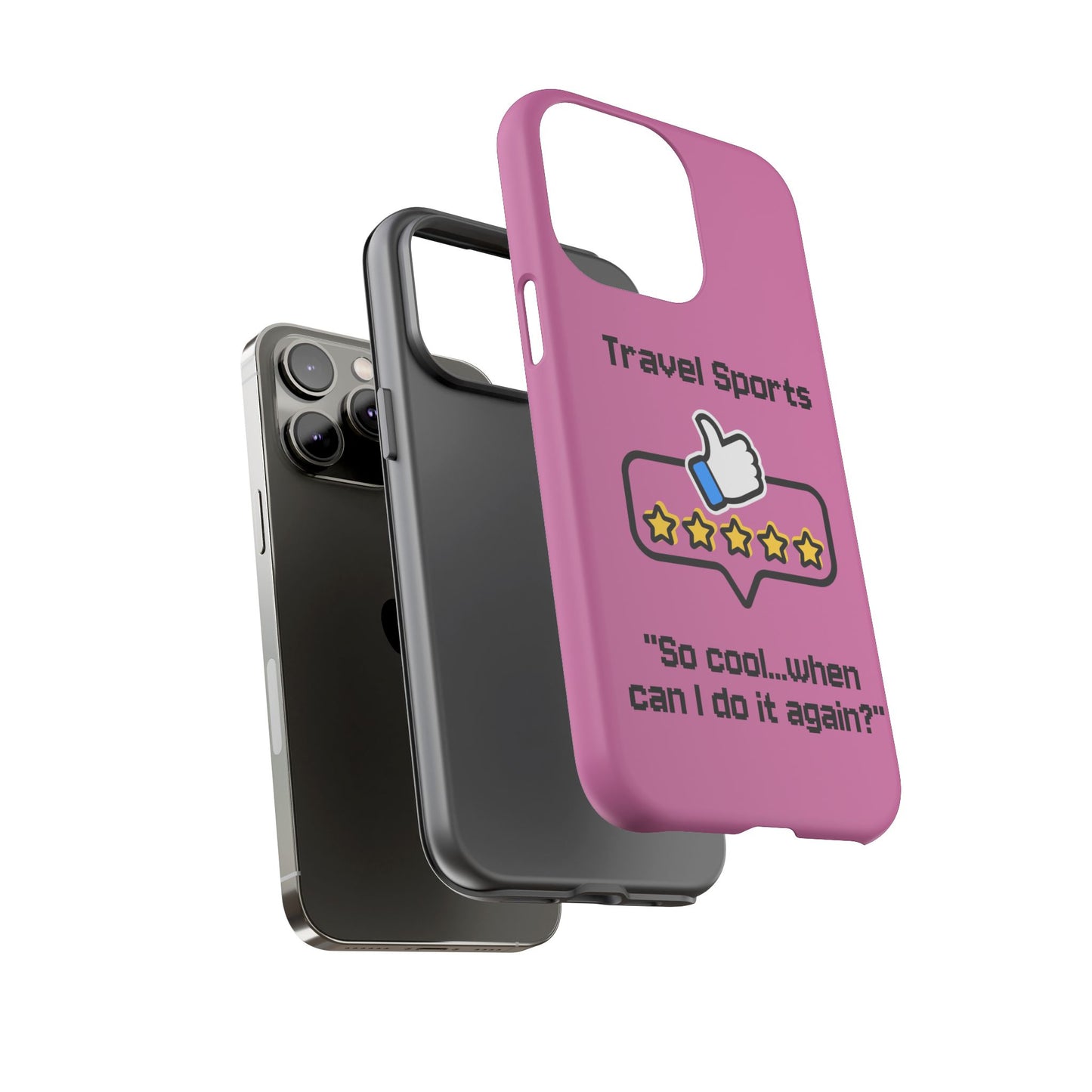 Travel Sports Five Star Review Pink - Tough Case