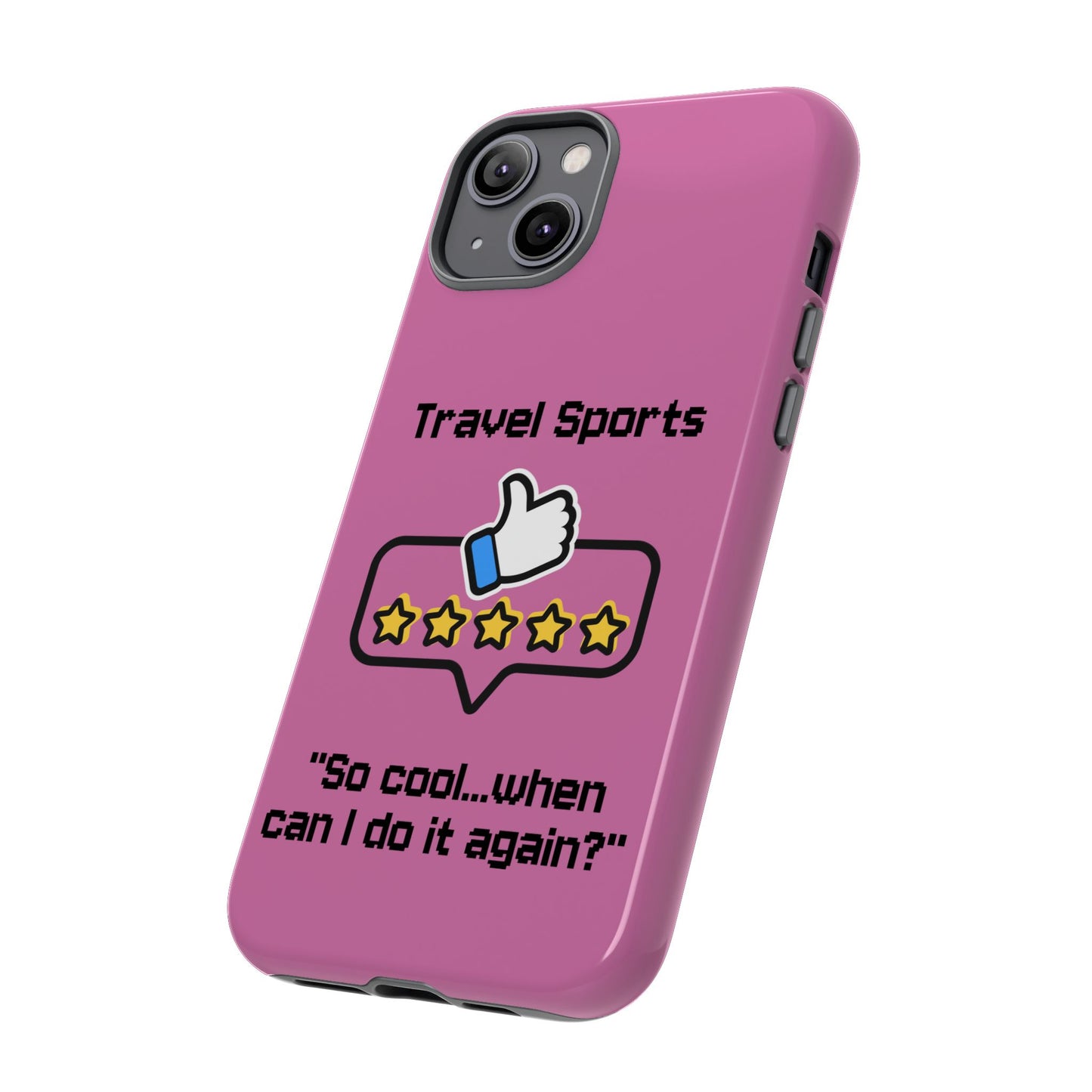 Travel Sports Five Star Review Pink - Tough Case