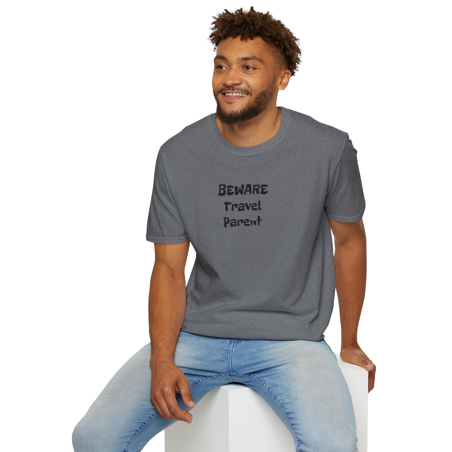 Beware Travel Parent - Sideline Softstyle Tee