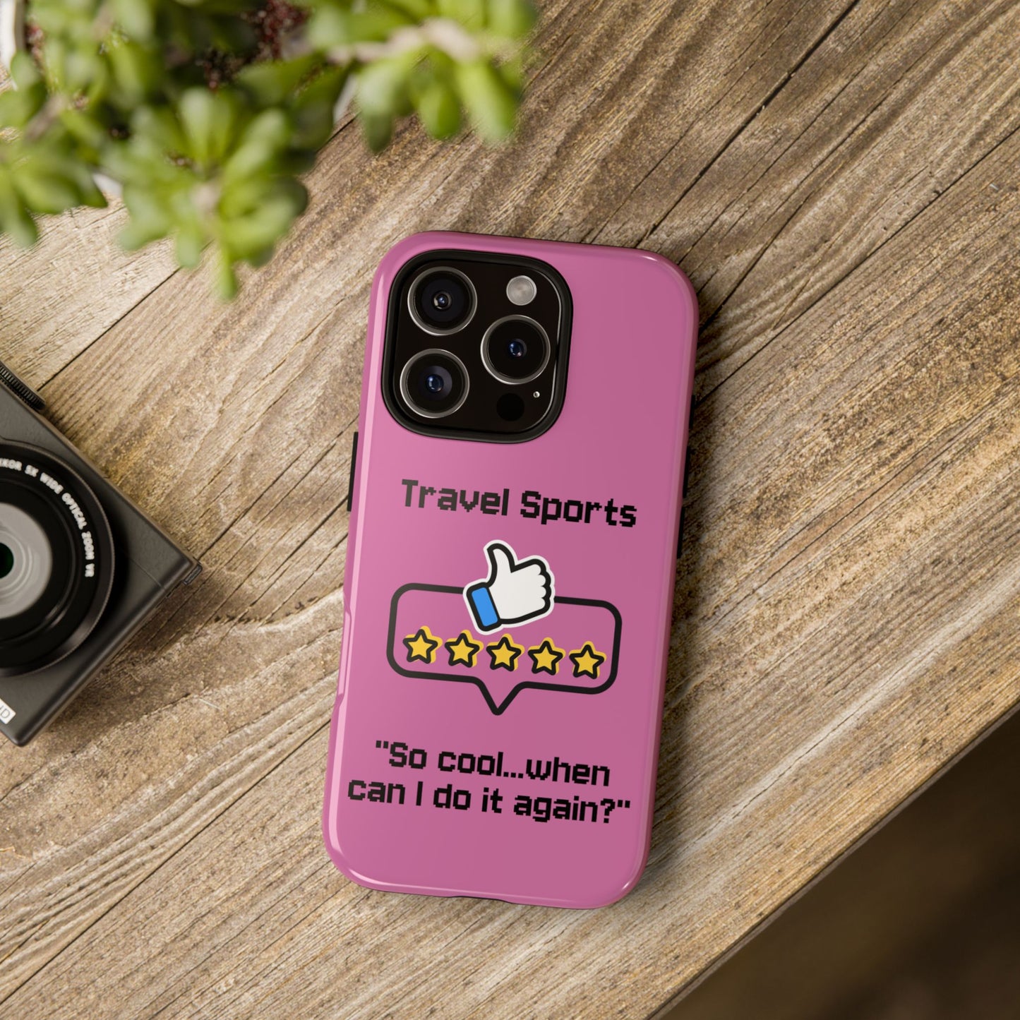 Travel Sports Five Star Review Pink - Tough Case
