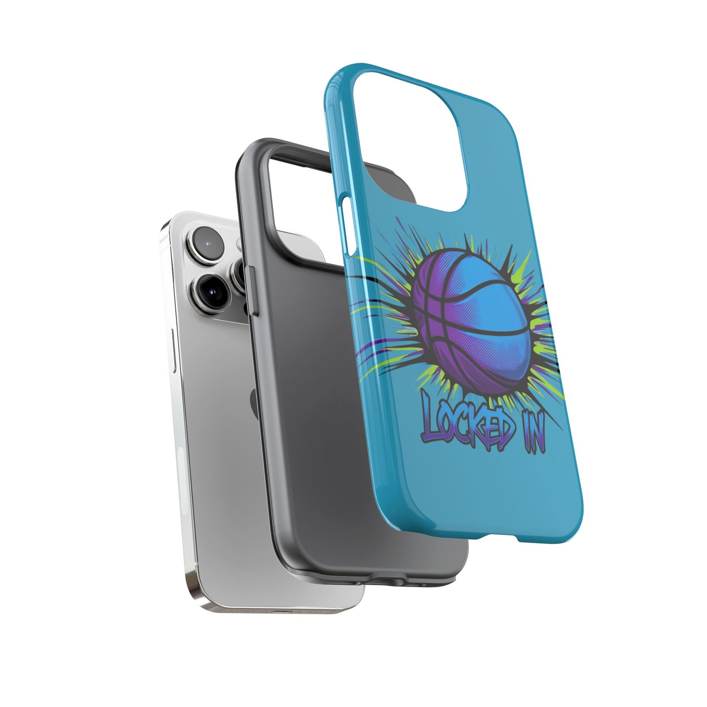 Locked In (turquoise) - Tough Case