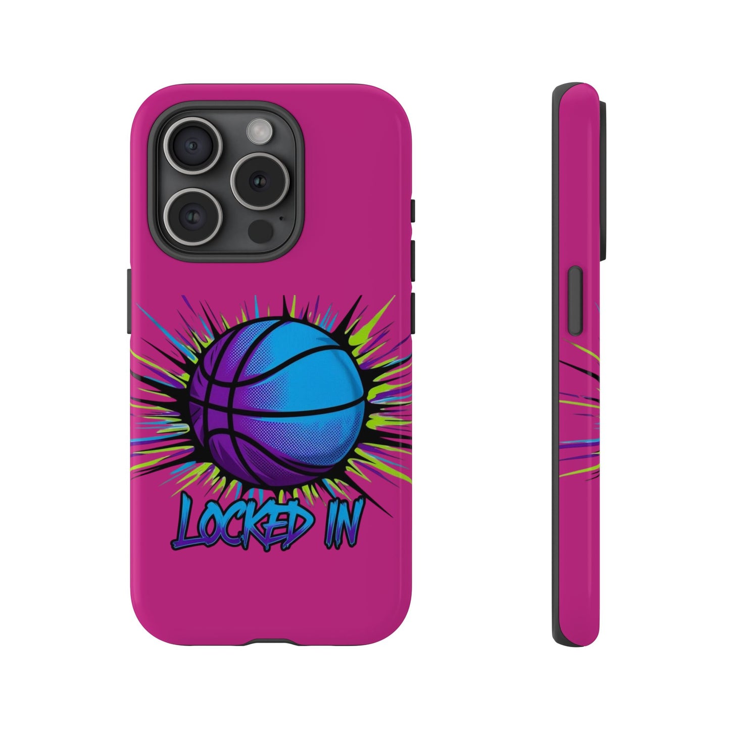 Locked In (pink) - Tough Case