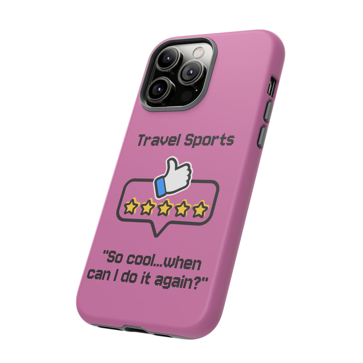 Travel Sports Five Star Review Pink - Tough Case