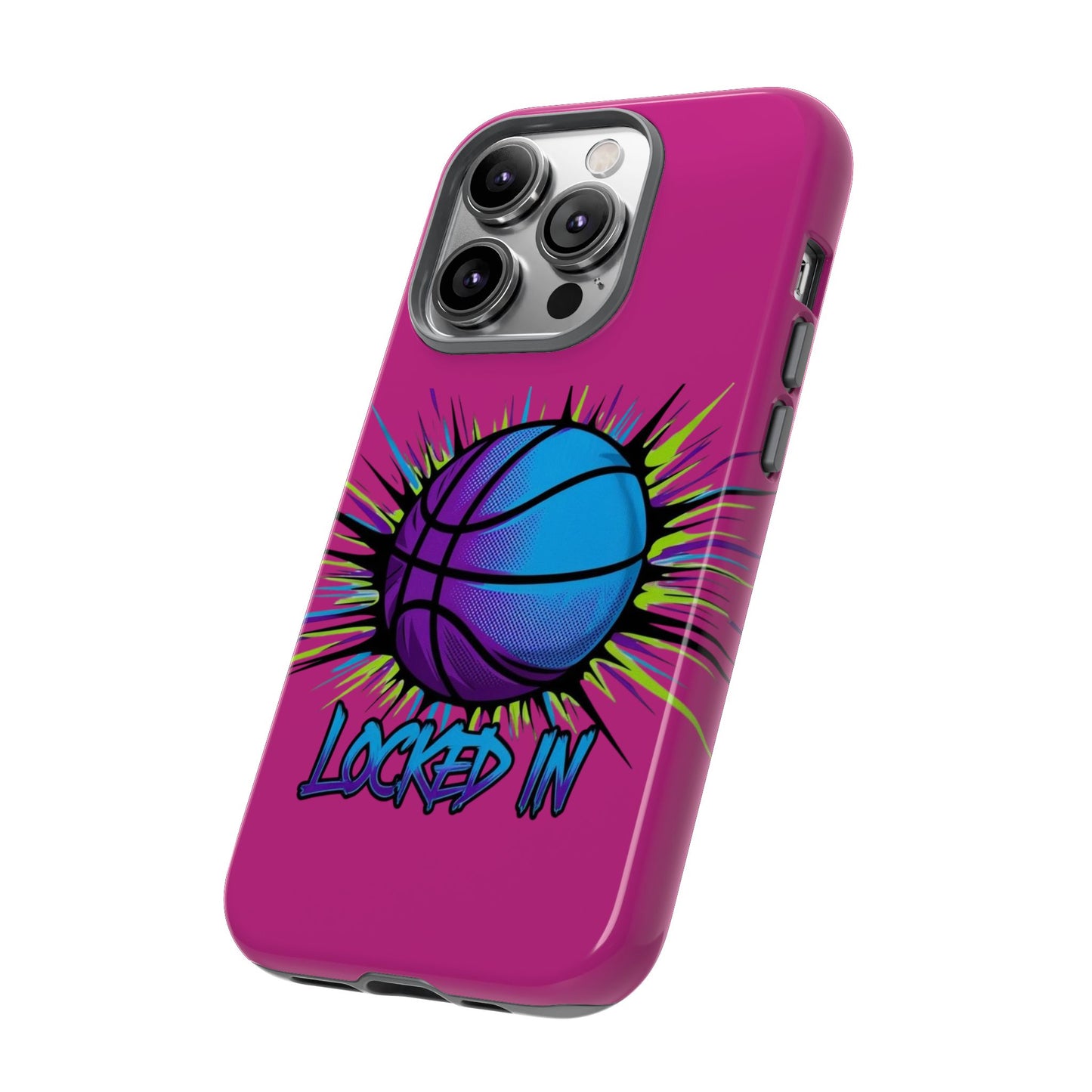 Locked In (pink) - Tough Case