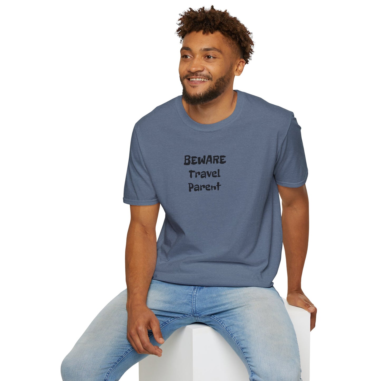Beware Travel Parent - Sideline Softstyle Tee