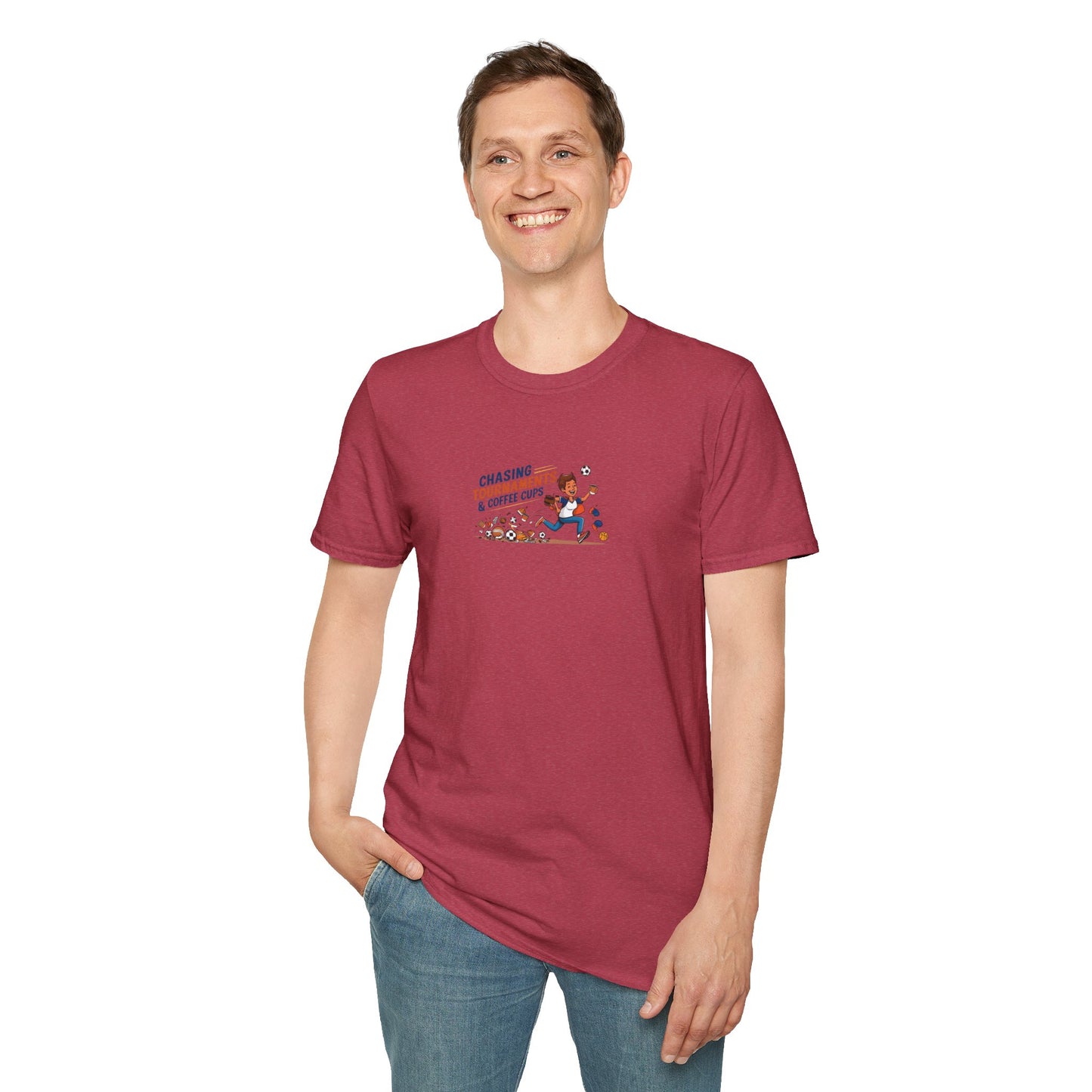 Chasing Tournaments & Coffee Cups - Softstyle Tee