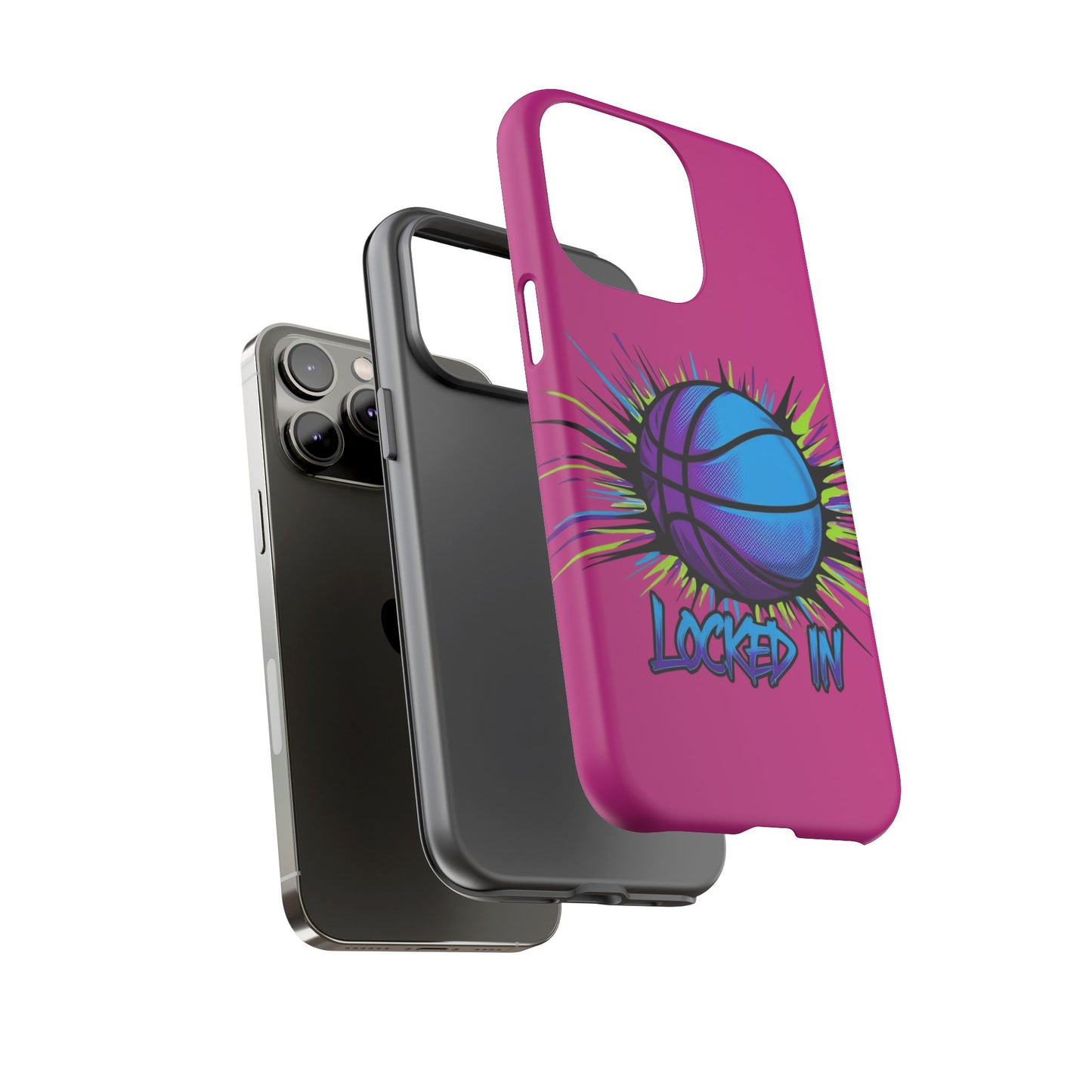 Locked In (pink) - Tough Case