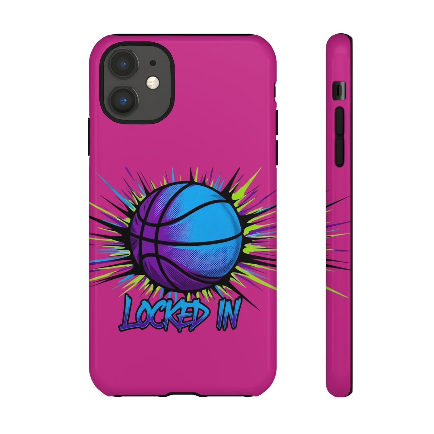 Locked In (pink) - Tough Case