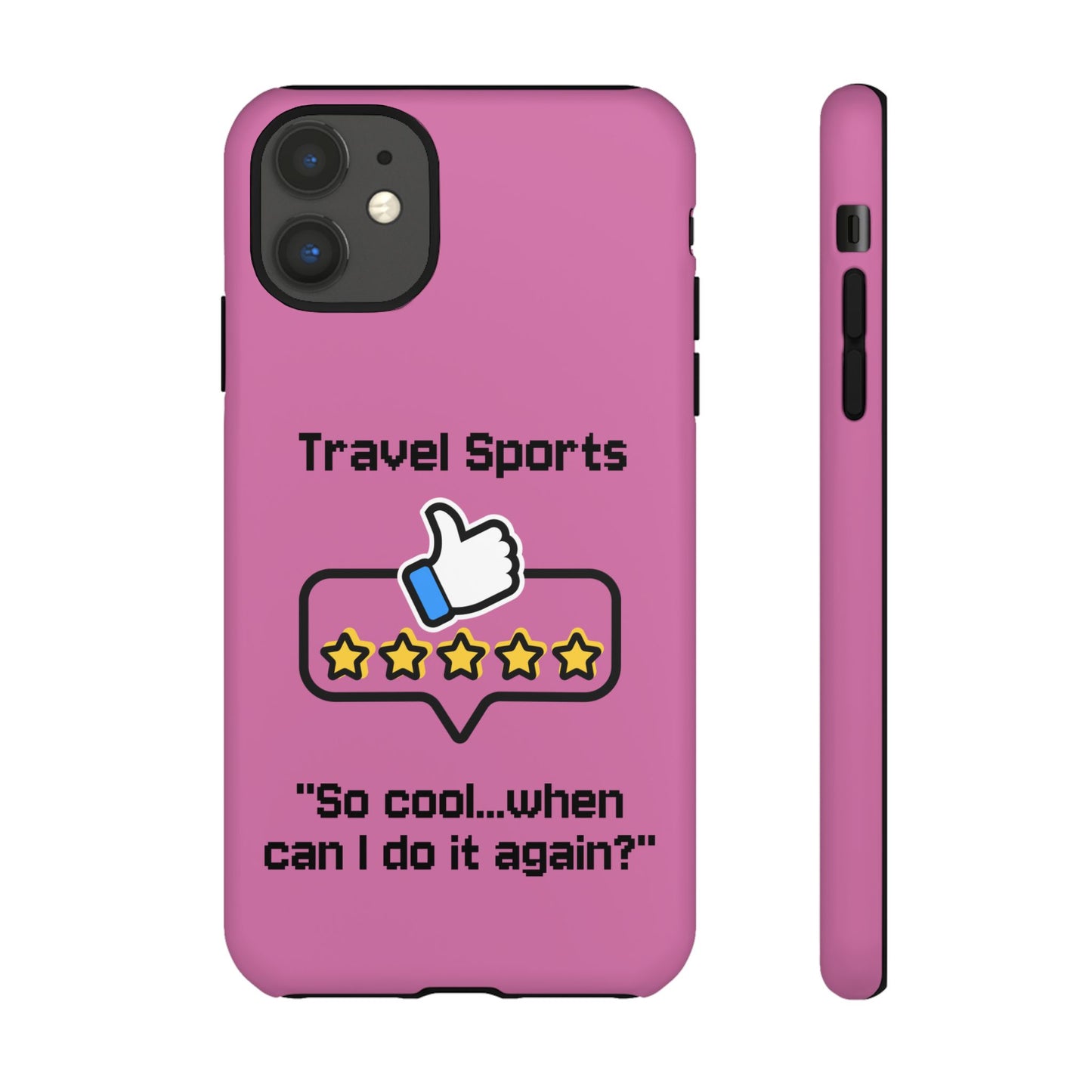 Travel Sports Five Star Review Pink - Tough Case
