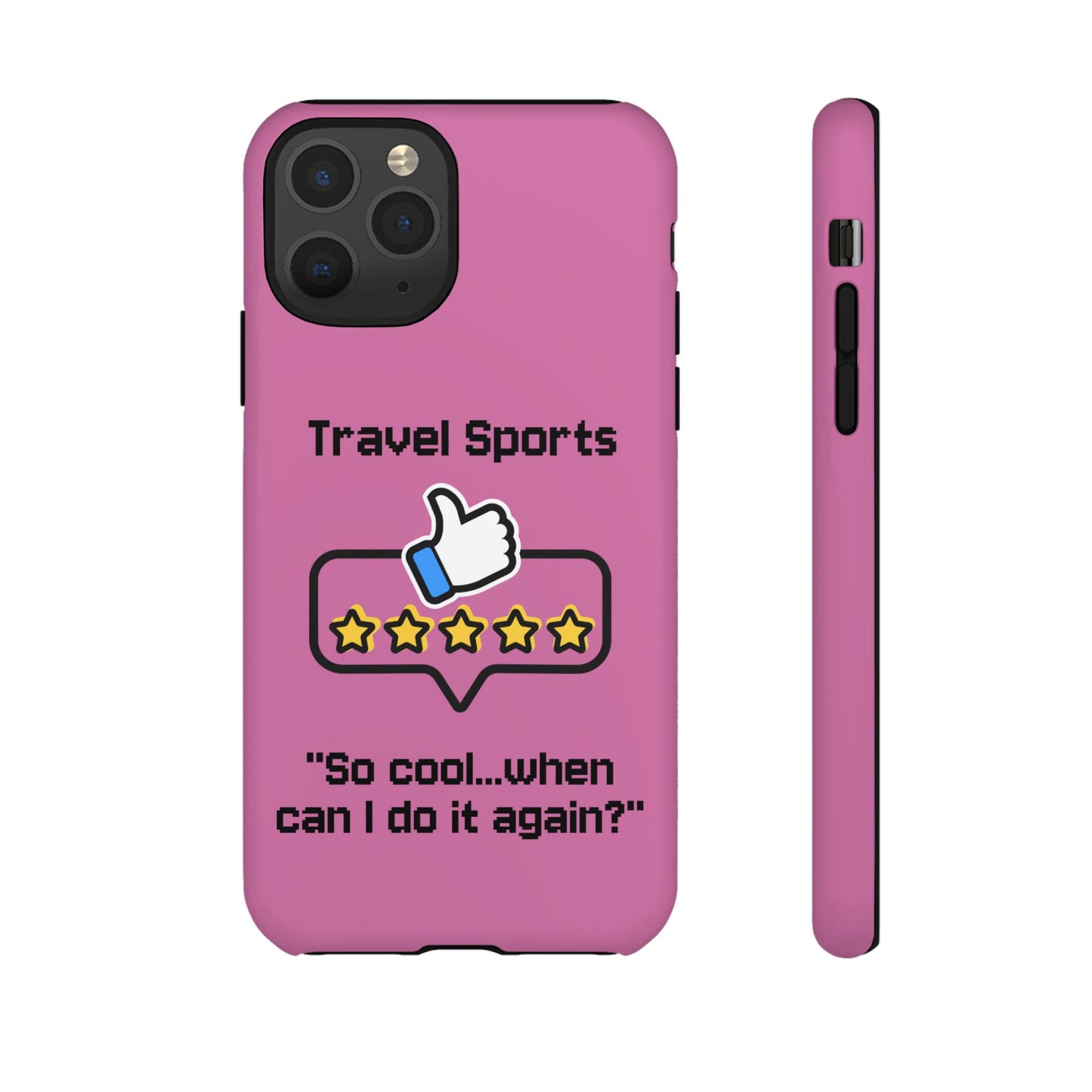 Travel Sports Five Star Review Pink - Tough Case
