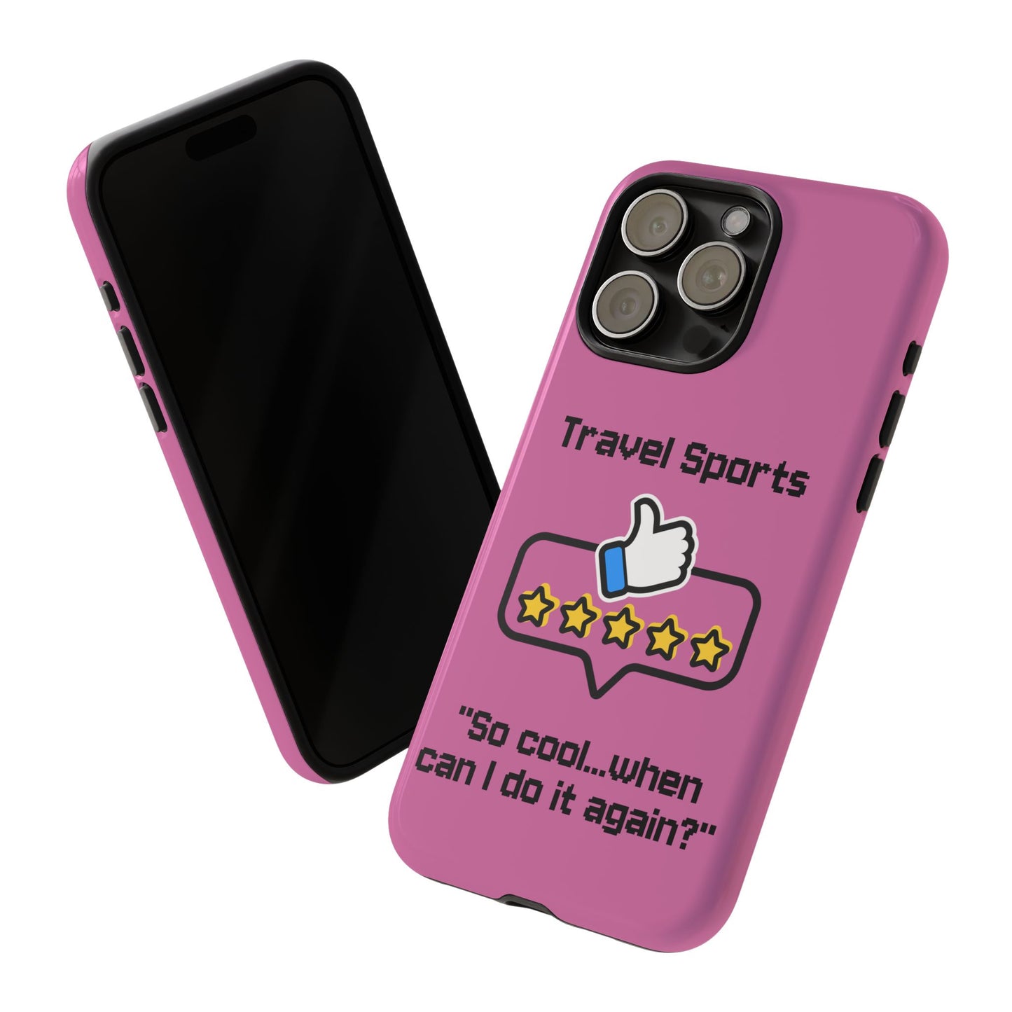 Travel Sports Five Star Review Pink - Tough Case