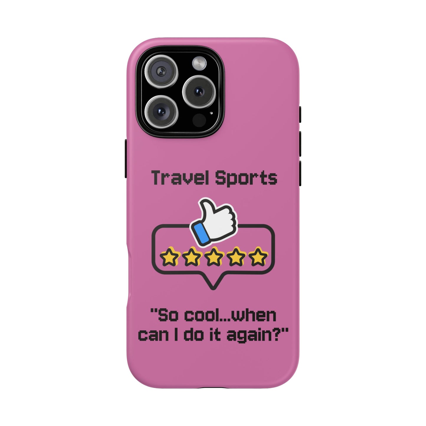 Travel Sports Five Star Review Pink - Tough Case