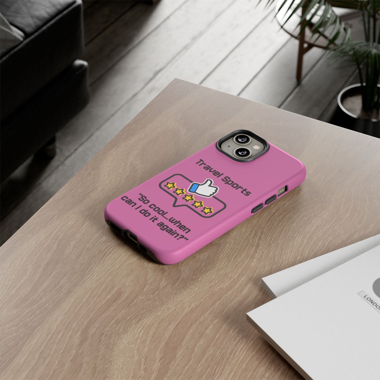 Travel Sports Five Star Review Pink - Tough Case