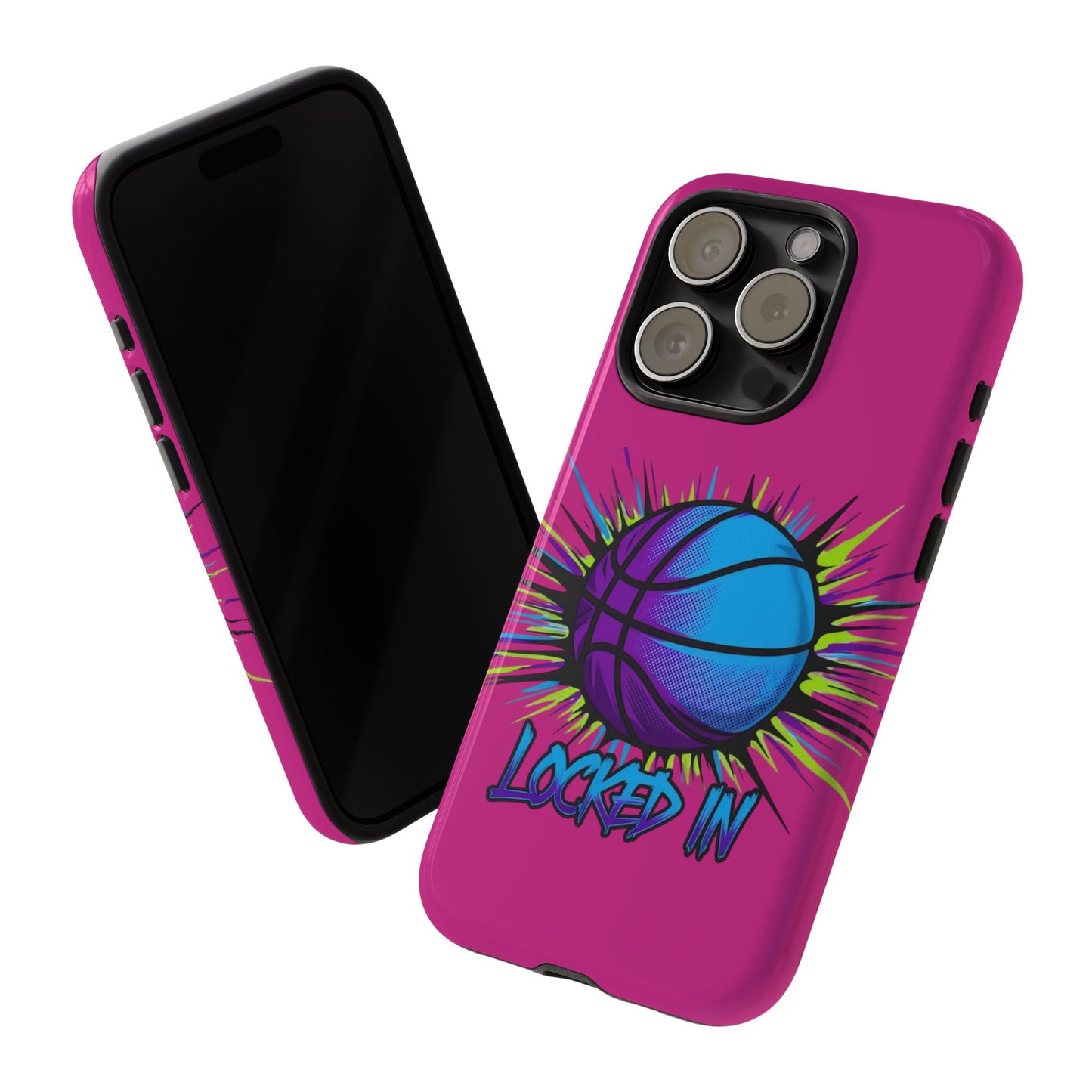 Locked In (pink) - Tough Case