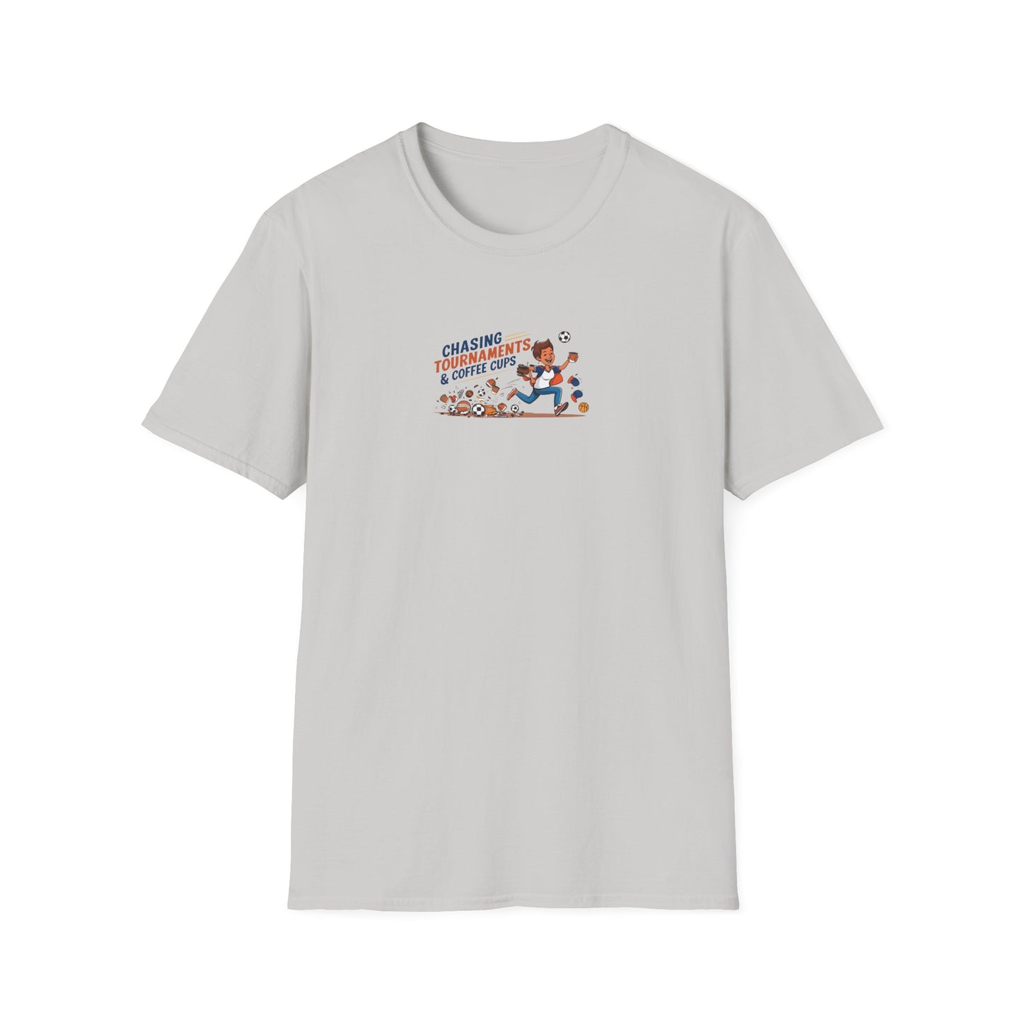 Chasing Tournaments & Coffee Cups - Softstyle Tee