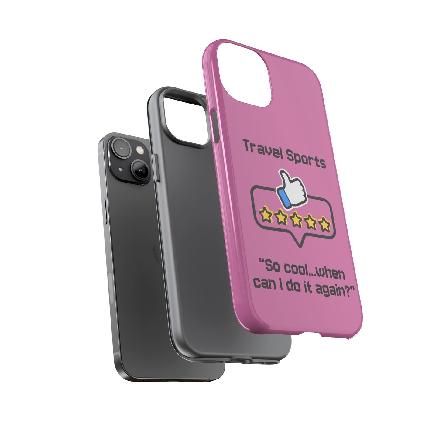 Travel Sports Five Star Review Pink - Tough Case