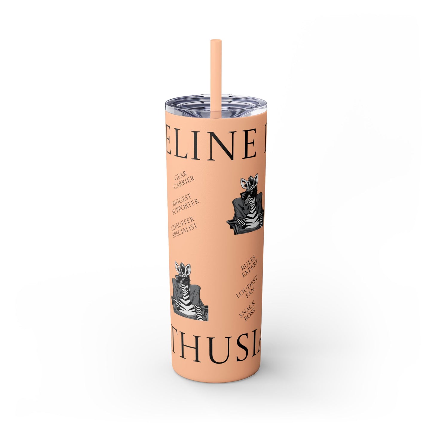 Sideline Life - 20oz Skinny Tumbler with Straw